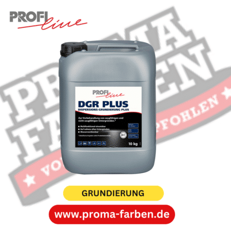 PROFILINE DGR Plus Dispersion Grundierung 10 kg für optimale Oberflächenvorbereitung