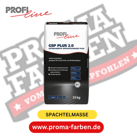 PROFILINE GSP PLUS 2.0 Gips Spachtelmasse Plus 25 kg
